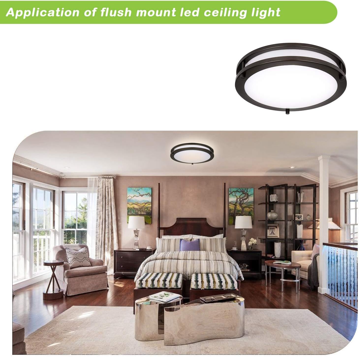 hykolity Saturn bathroom vanity illumination for clear, ambient daily routines.