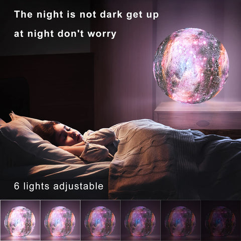 HYODREAM moon night light with remote control for easy color change