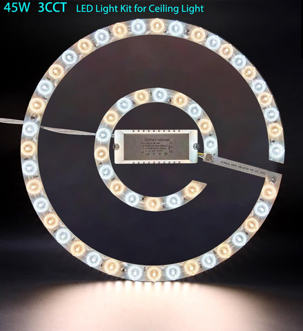 Hyoquilex 45W kit demonstrates close-to-ceiling ease with magnets for quick mounting.