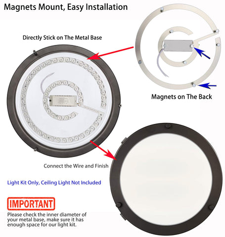 Hyoquilex retrofit replaces old FC9T9 fluorescent with efficient light.