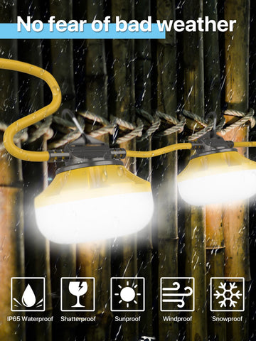 HYPERLITE 18AWG wiring and rugged housing withstand construction-site use