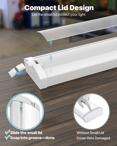 Hyperlite 4000K neutral white glow ideal for kitchen tasks