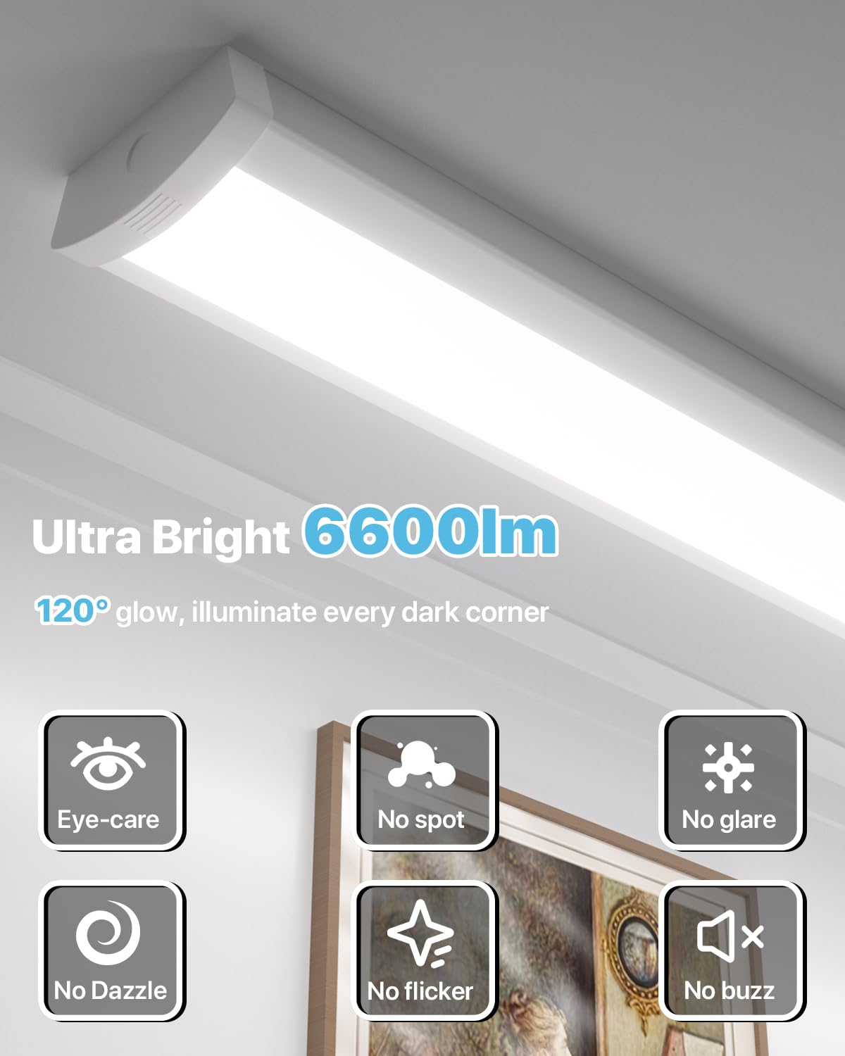 Hyperlite ceiling-mount design delivers a clean, flush look