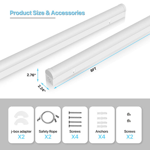 Hyperlite UL-listed fixture with a 5-year warranty for reliability.