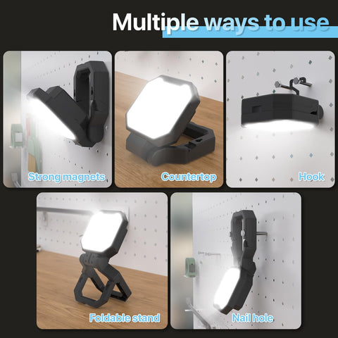 HYPERLITE dual-light kit includes two lamps and cables.
