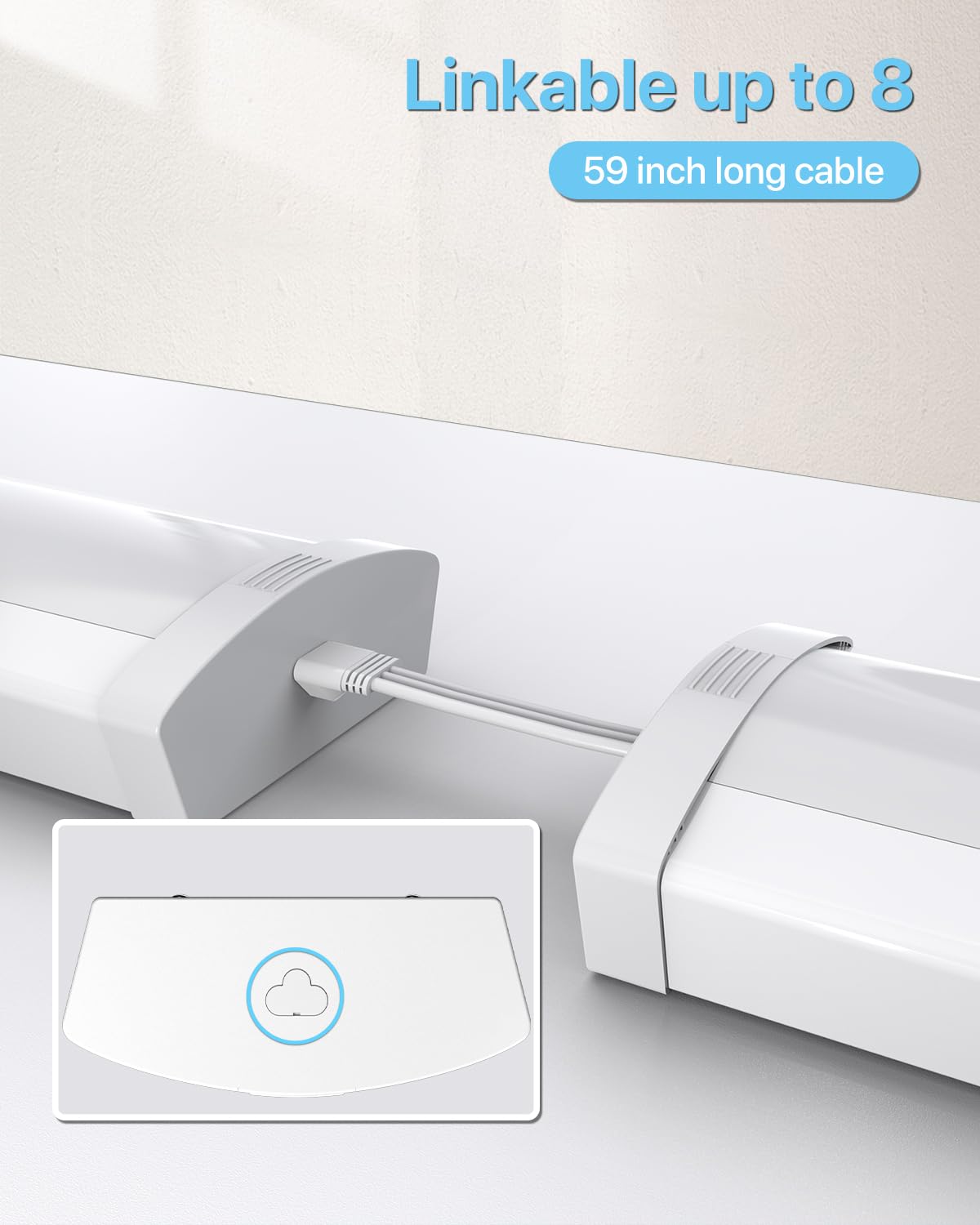 HyperLite easy installation with detachable lid for quick mounting.