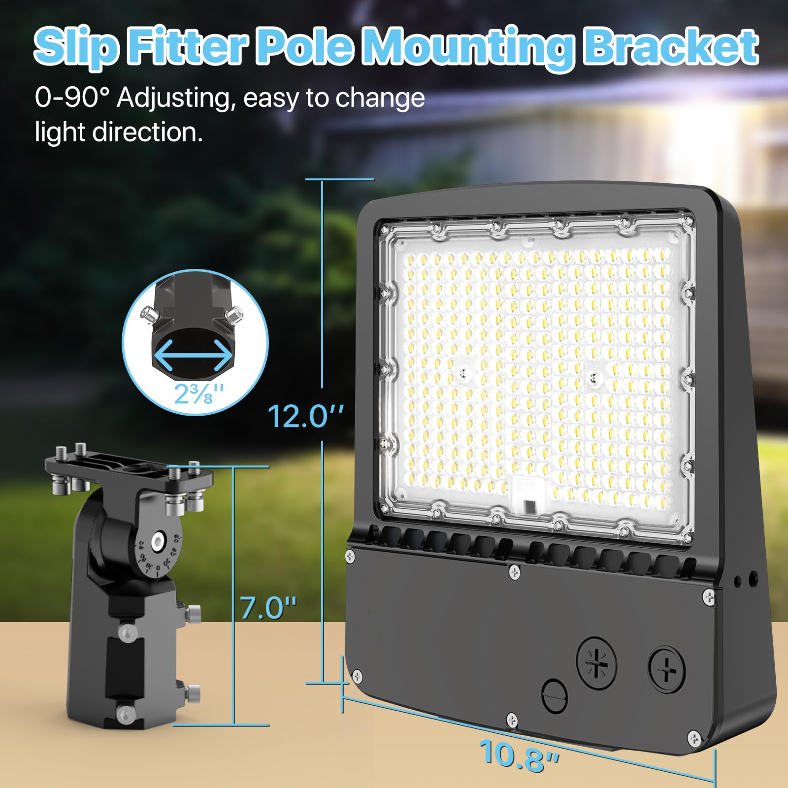 Hyperlite easy installation kit supports quick setup by a single person.