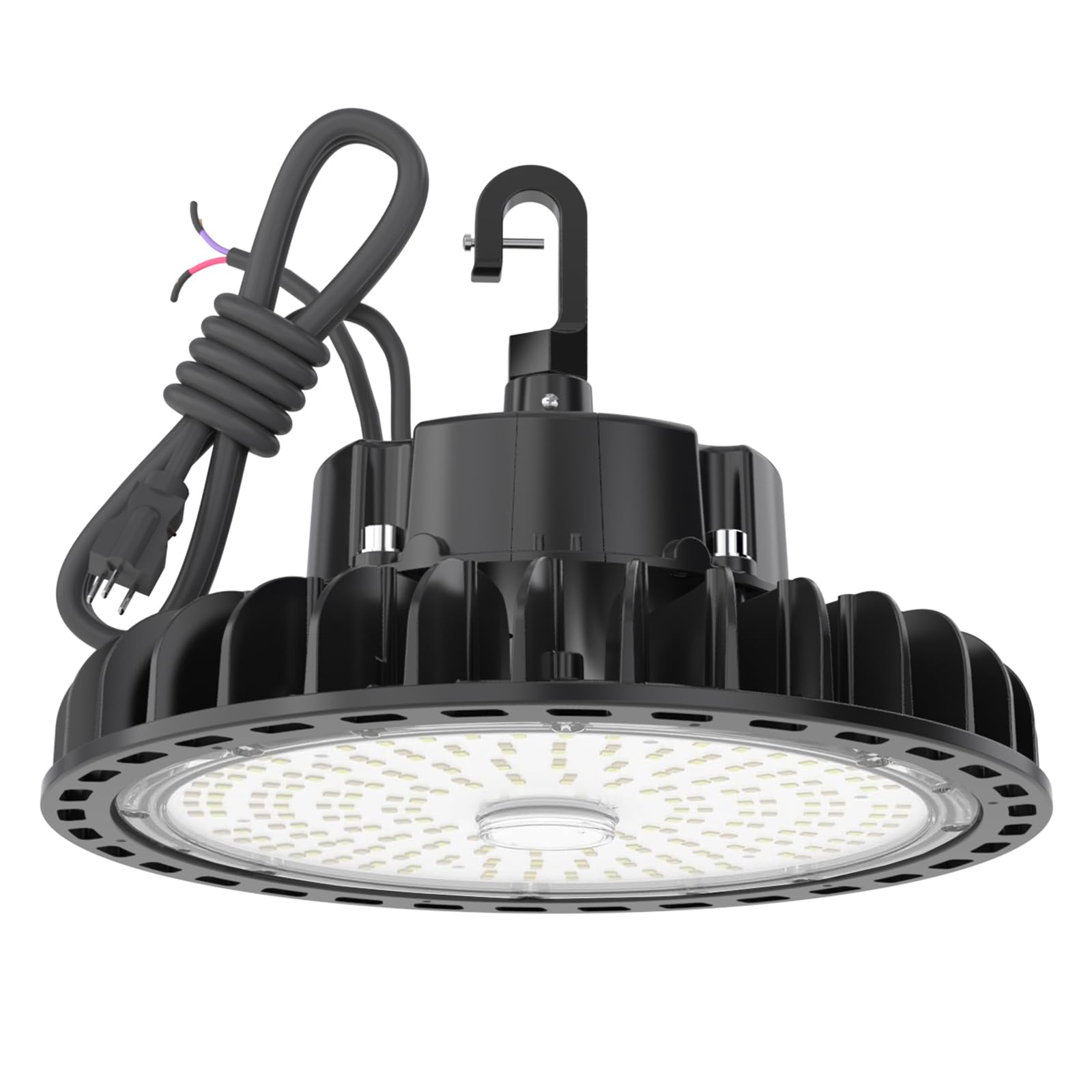 Hyperlite High Bay LED Light 100W front view for bright warehouse lighting