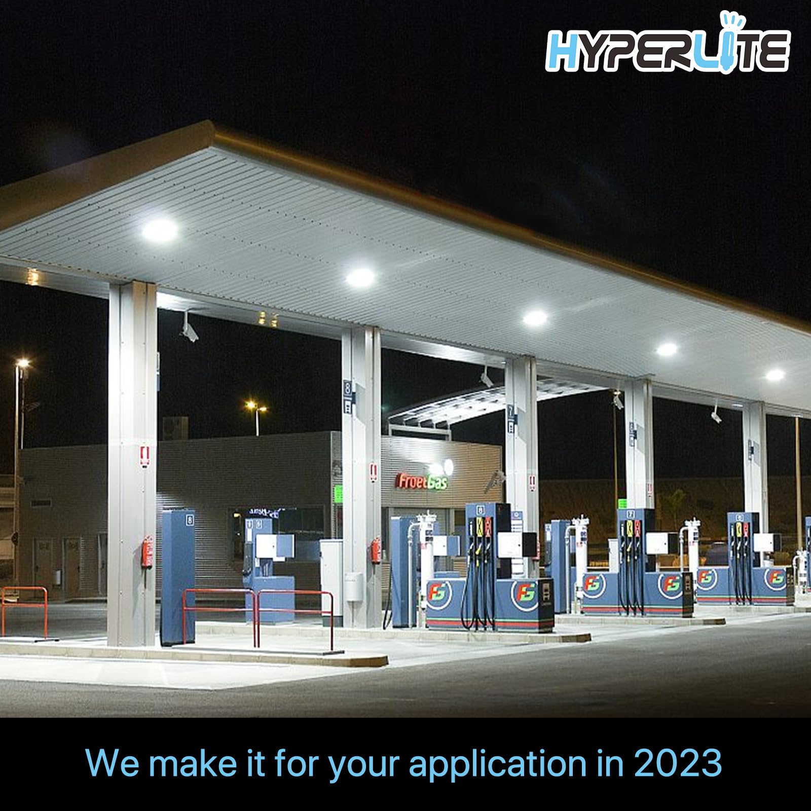 HyperLITE 4-pack for scalable outdoor lighting coverage.