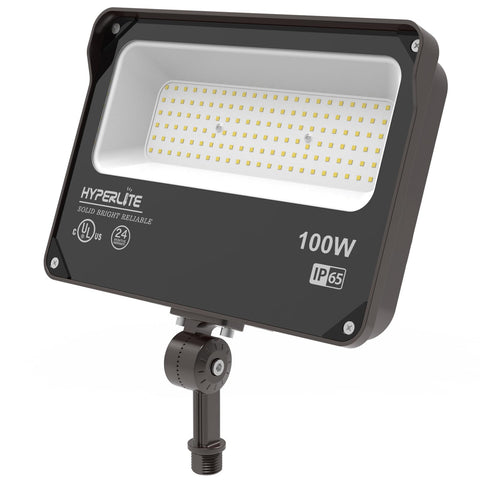 HyperLite LED flood light 100W delivers 11,000 lumens for bright outdoor spaces