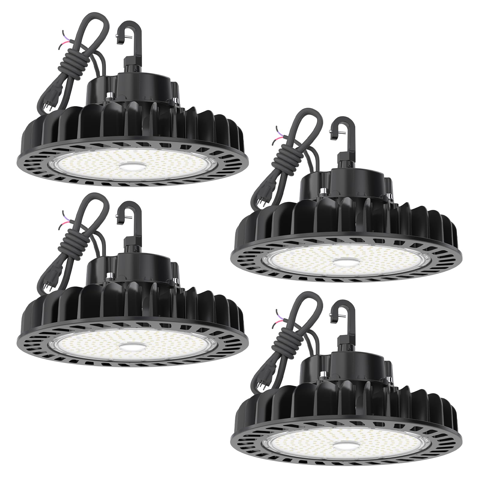 Hyperlite LED High Bay 150W UFO design for wide-area warehouse illumination.