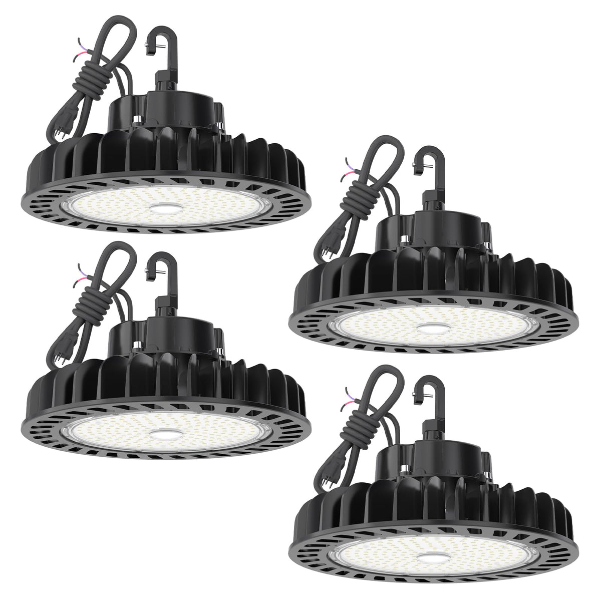 Hyperlite LED High Bay 150W UFO design for wide-area warehouse illumination.