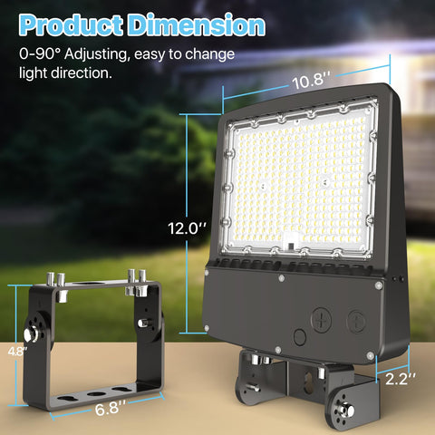 HyperLITE parking-lot-light in dusk-to-dawn mode highlights automated visibility.