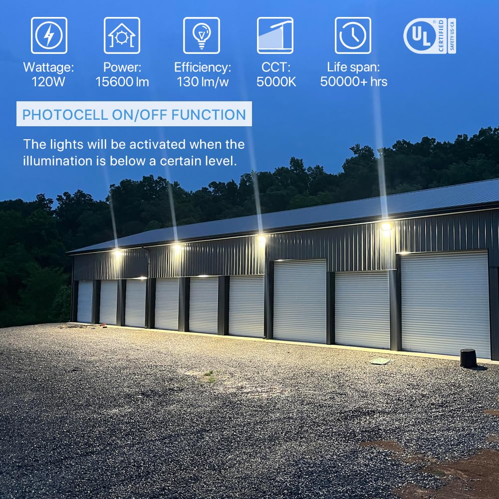 HYPERLITE UL-listed outdoor wall pack for safe use