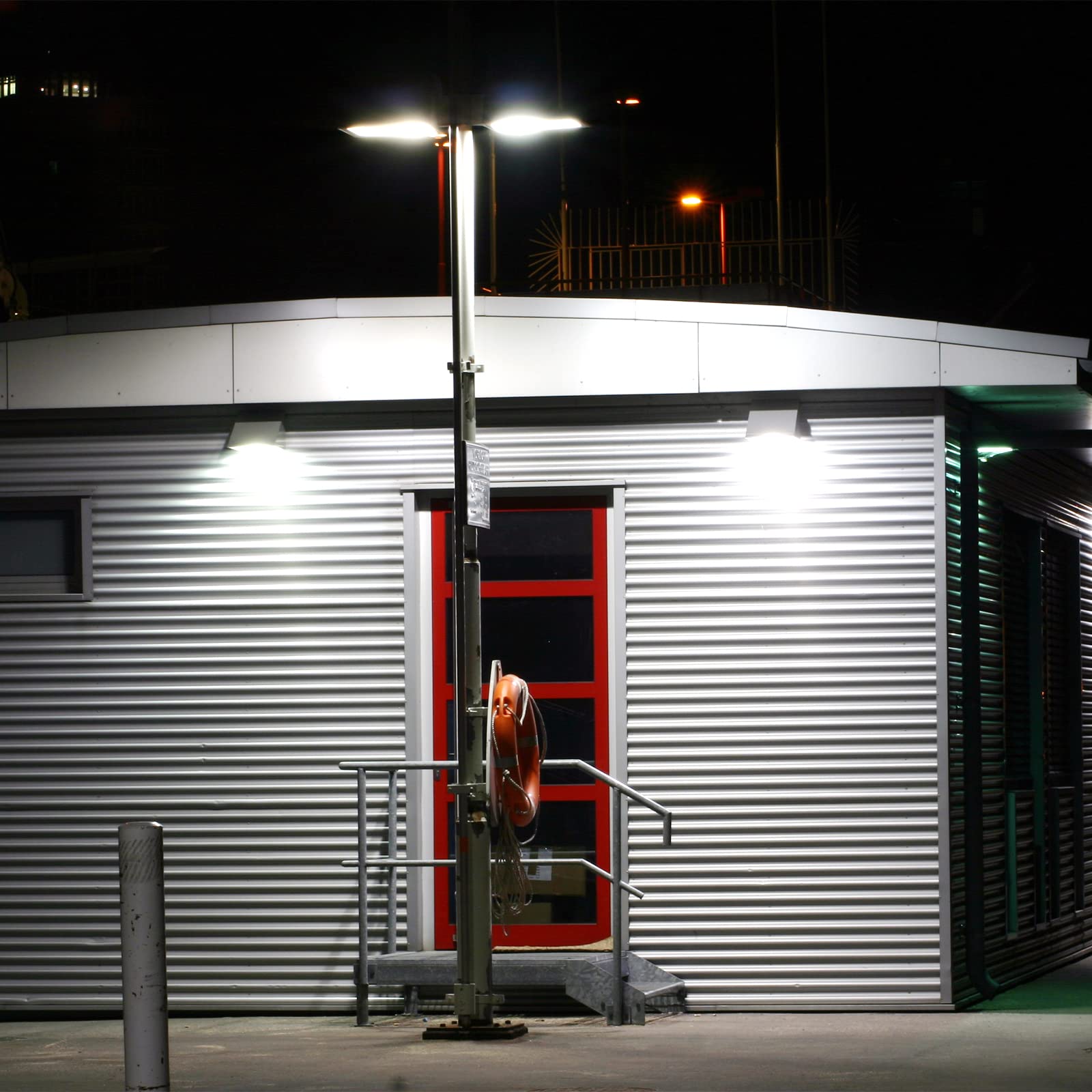 HyperLITE LED wall pack ideal for parking lots and warehouses.
