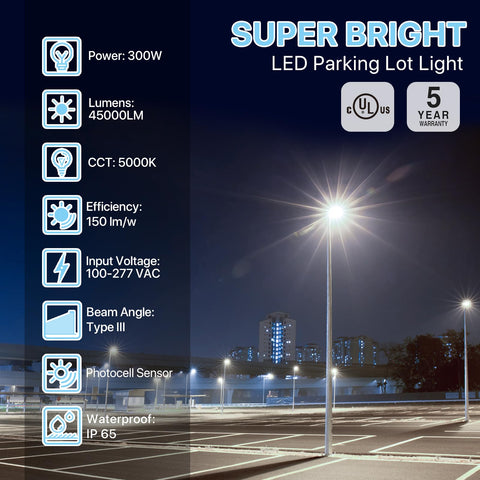 HyperLITE 300W lamp on slip fitter shows easy install for one-person setup