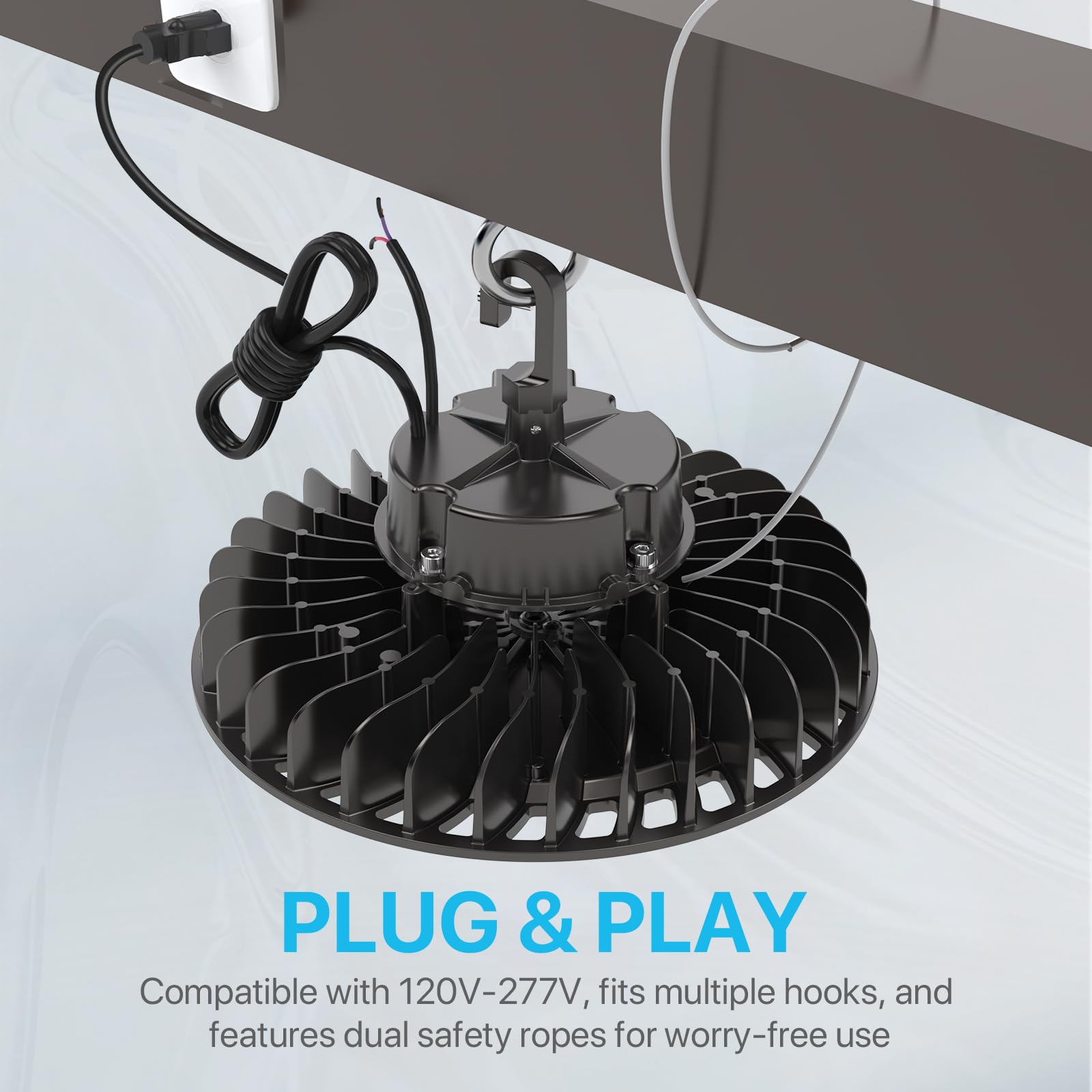 Hyperlite UFO 150W IP65 rating for dust and water resistance