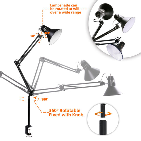 Hypool lamp includes A19 bulb for immediate warm light without extra shopping