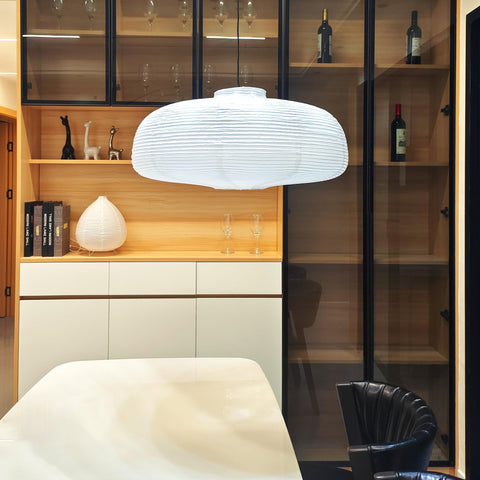 Hytsoeee handmade rice paper lampshade shows delicate craftsmanship