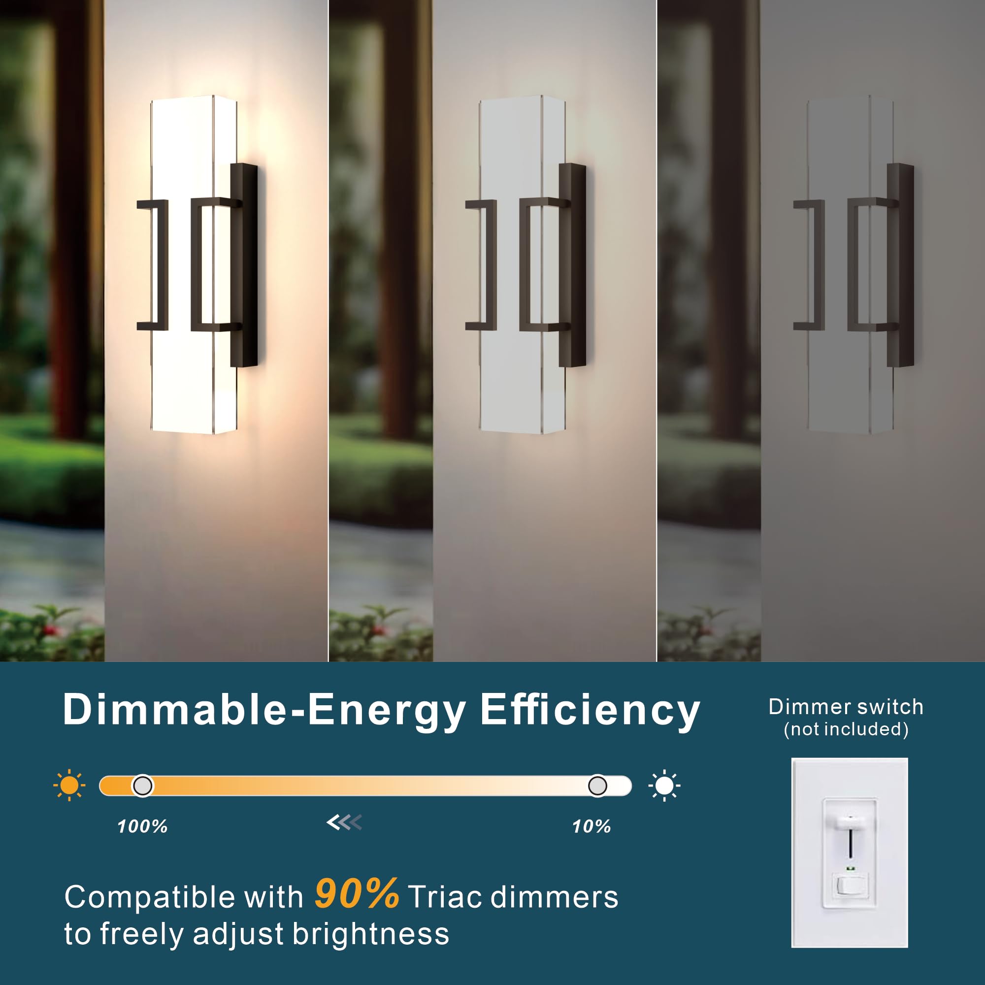 Hyunbae easy hardwired installation saves time mounting on walls.