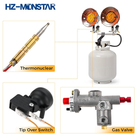 HZ-MONSTAR FD74 tilt-off switch in sturdy ABS housing