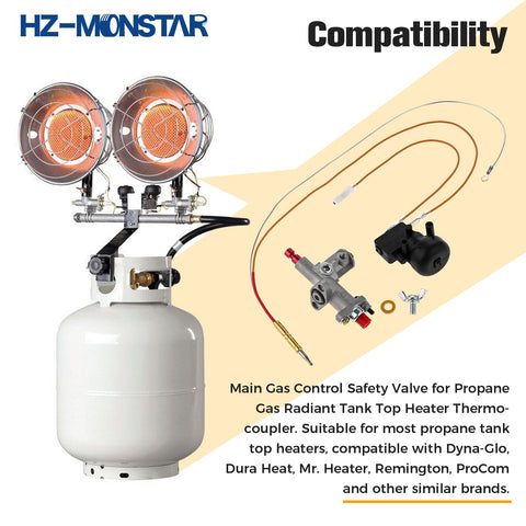 HZ-MONSTAR valve kit with gold-plated connectors for reliable ignition