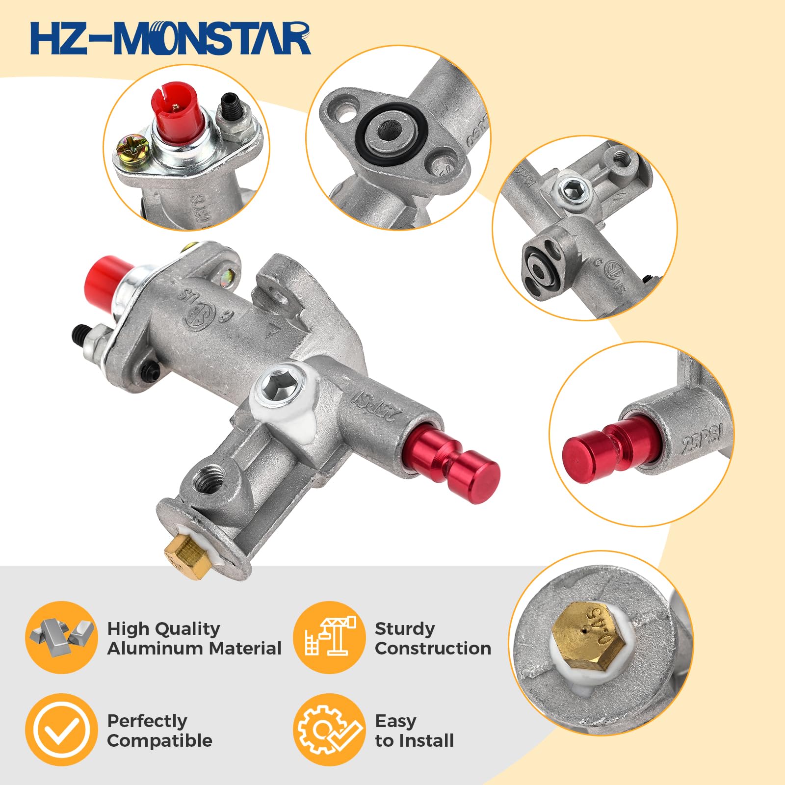 HZ-MONSTAR compatible parts for propane tank top heaters outdoors