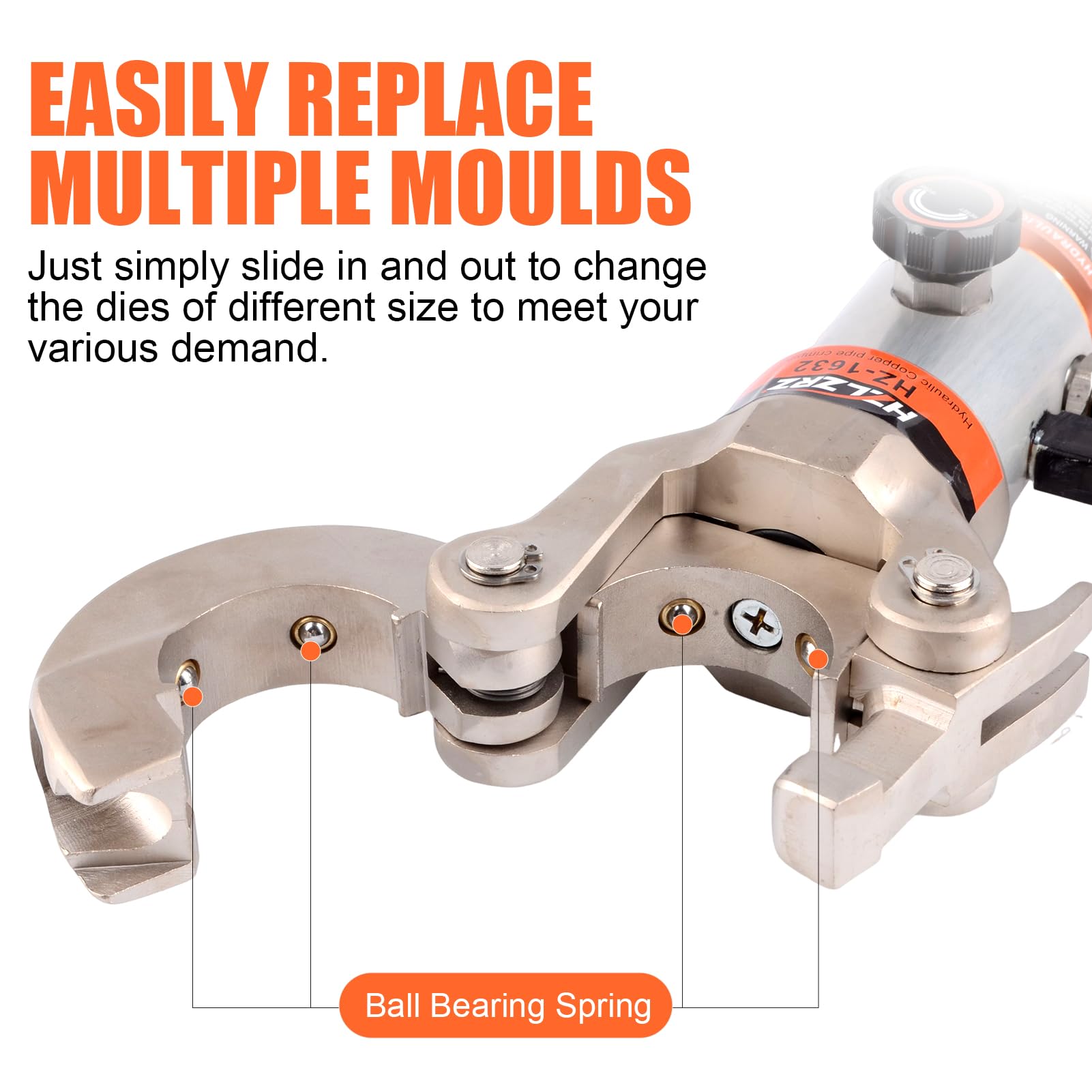 HZLZRZ Propress Tool hydraulic crimping delivers steady pressure in tight spaces.