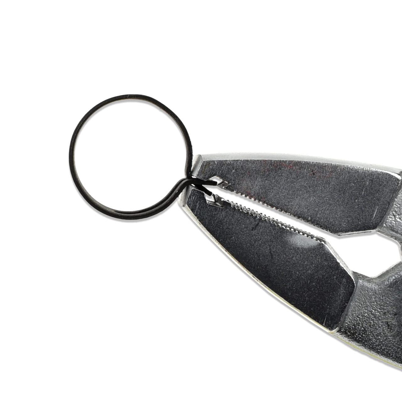 IAG Performance pliers with red grips enabling comfortable leverage during hose maintenance.