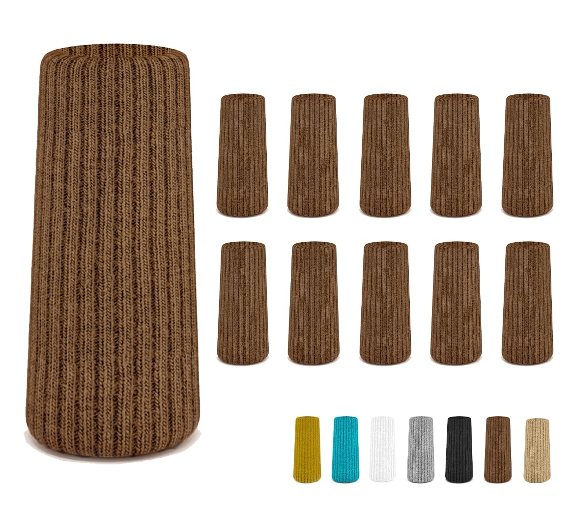 IAMZAY brown chair leg socks packaging highlights premium floor protection