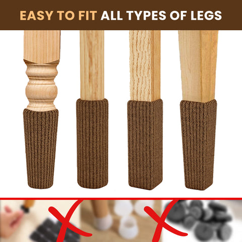 IAMZAY protects hardwood floors while reducing chair noise and friction.
