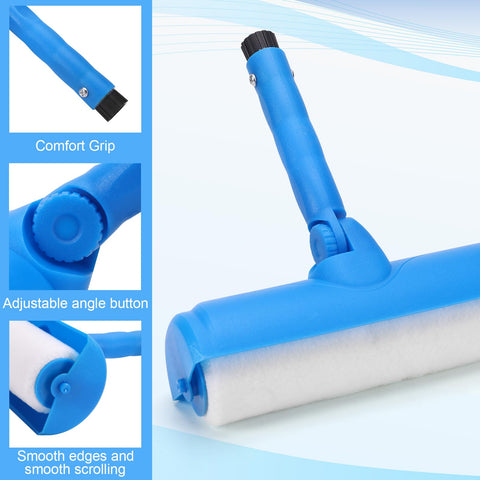 IAOVAW durable roller with protective cover for tidy storage