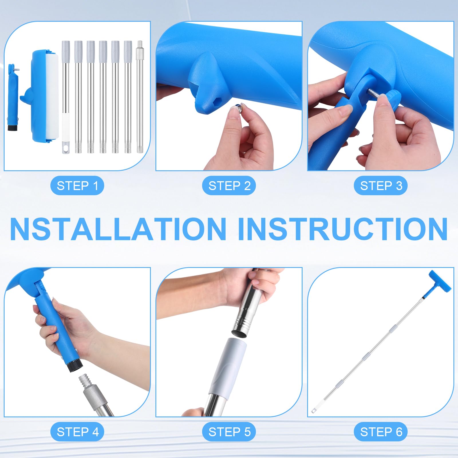 IAOVAW compact packaging aids easy storage after painting