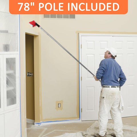 IAOVAW edge tool supports manual use or extended reach for ceilings