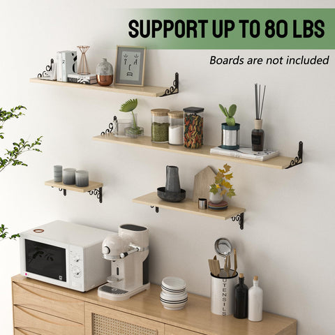 IARTOPS heavy-duty brackets wall-mount setup enable quick mounting on various surfaces.