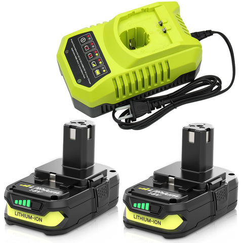Ibanti P102 Ryobi 18V battery visual ready for broad tool compatibility and runtime