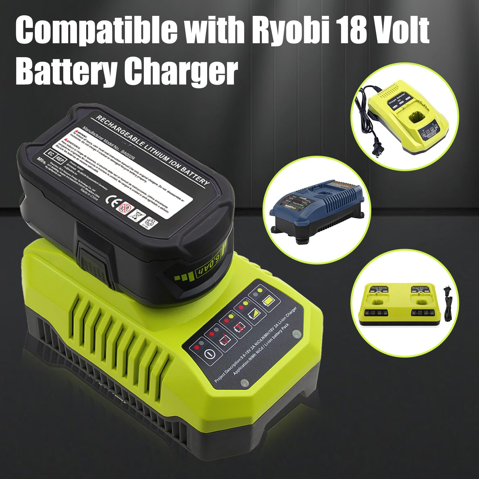 Ibanti protection circuit safeguards for Ryobi 18V battery