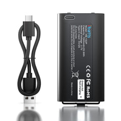 IBATTS 7000mAh battery for MyQ keypad, reliable replacement with extended usage.