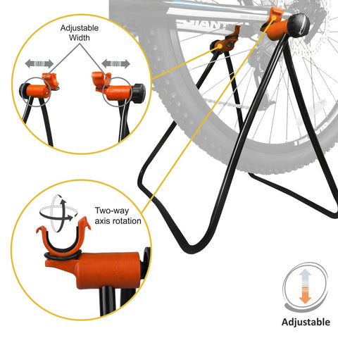 Ibera Easy Utility Bike Stand Foldable design enables compact storage and easy transport