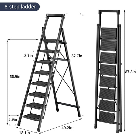 Ibihoeesoe ladder tool tray keeps screws and bulbs within reach