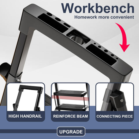 Ibihoeesoe wide pedals non-slip provide stable footing during projects.