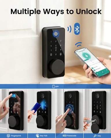 IBLOG auto lock one touch feature shown for quick security