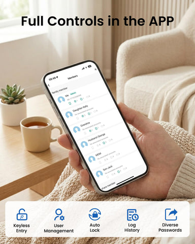 IBLOG fingerprint unlock demonstrates rapid, hands-free access