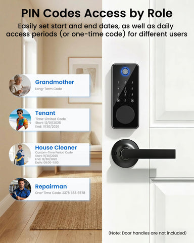 IBLOG security keypad with privacy mode and anti peeping keyboard