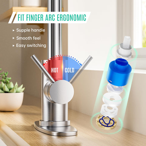IBOFYY brass core and ceramic spool enable smooth operation.