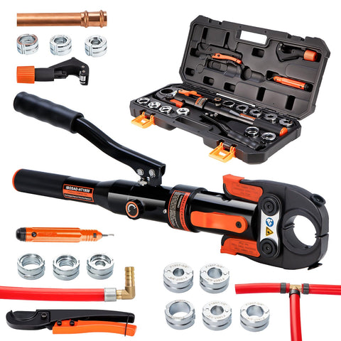 IBOSAD hydraulic crimp tool body shown for durable piping work