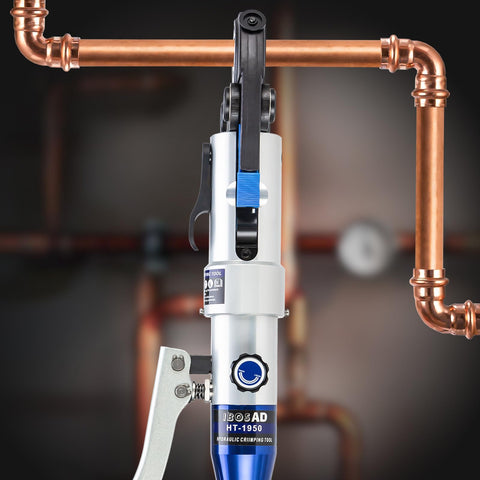 IBOSAD rotatable-head design enables flexible positioning during crimping.