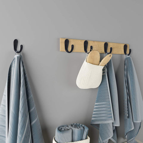 IBosins coat hook used in bathroom for towel organization