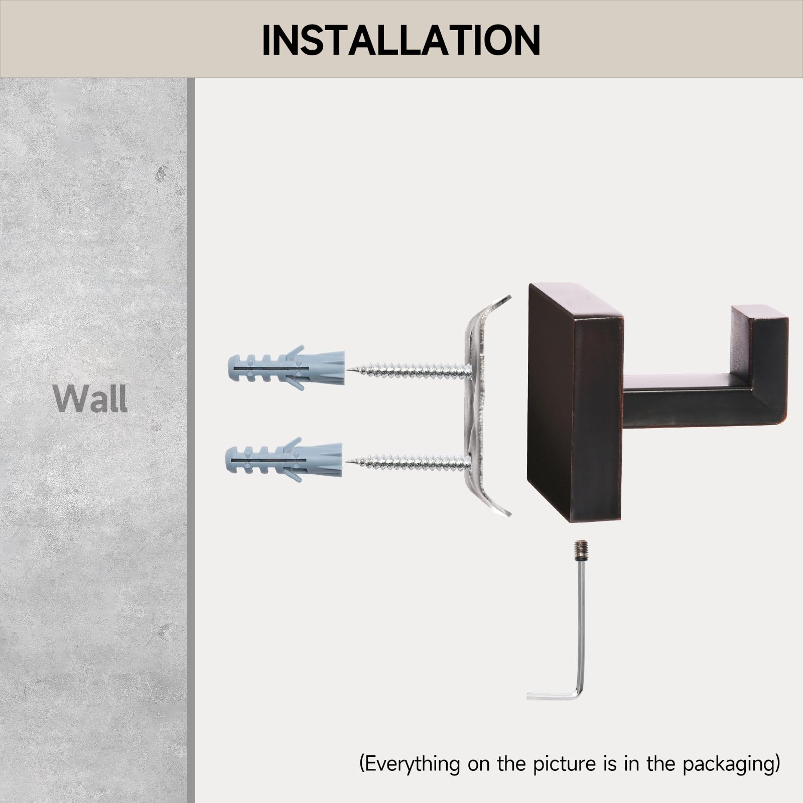 IBosins multi-room hook for towels robes coats organization.