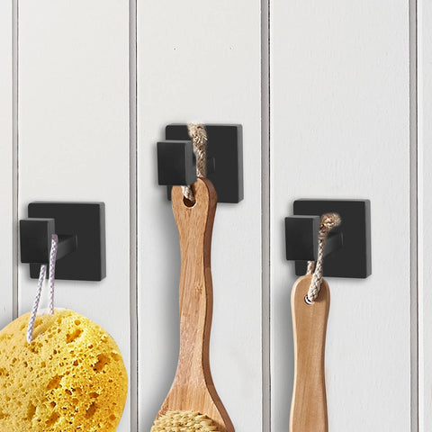 IBosins robe and coat hanging demonstration in bathroom or closet